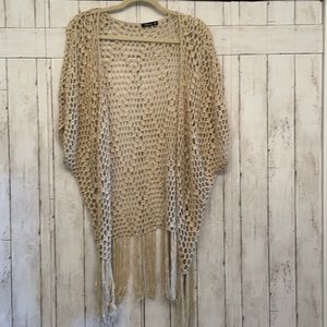 Adorn Crocheted Cardigan- Size Medium